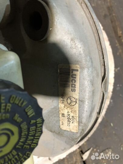 Вакуумный усилитель тормозов mercedes CLK320 W208