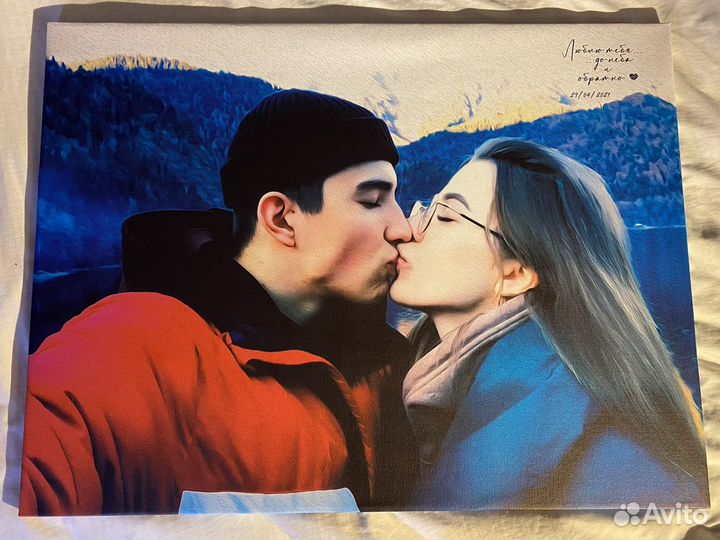 Печать на холсте