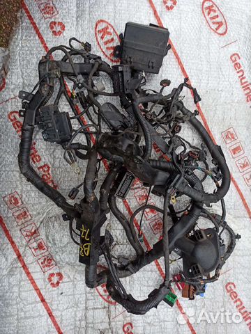 Проводка подкапотная kia sorento 2 xm