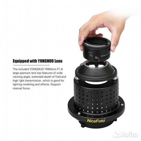 Насадка NiceFoto SN-29 Pro + маски и объектив