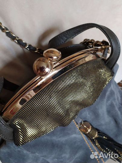 Сумка натуральная замша. Китай. Отличный вид