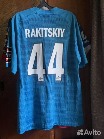 Игровая футболка фк Зенит