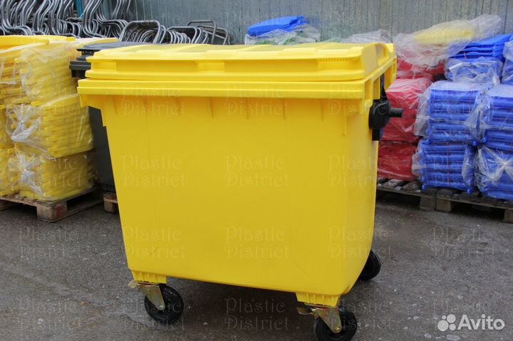 Пластиковый контейнер 1100л Ч2186