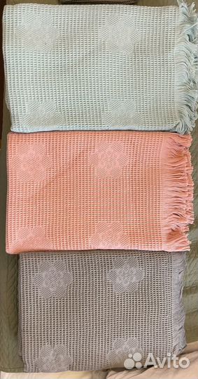 Пляжное полотенце (вафельное)