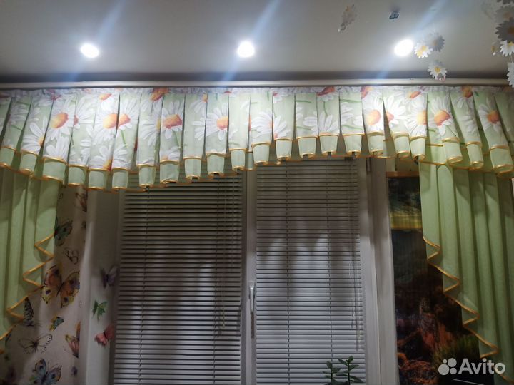 Штора, ламбрекен