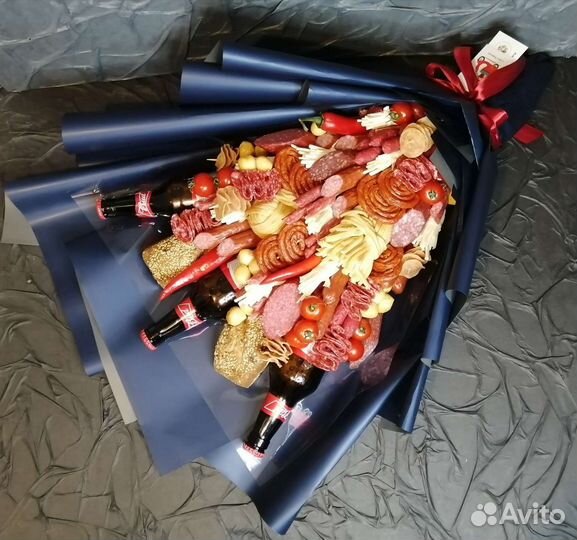 Мужские вкусные букеты