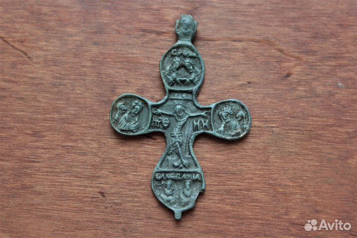 Большой нательный крест редкий состояние в Твери