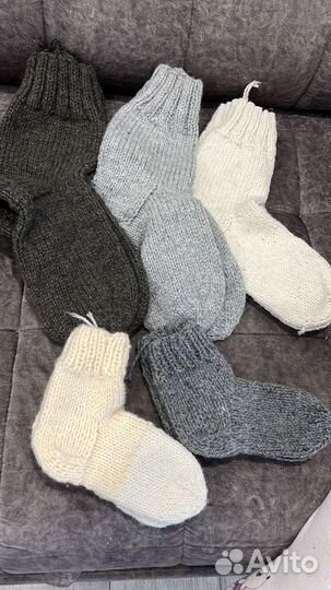 Шерстяные носки