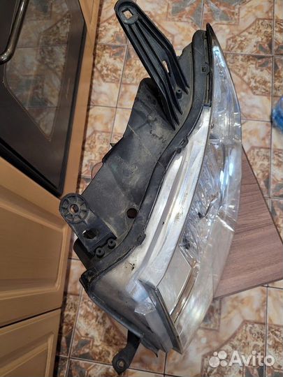 Фара Mitsubishi Pajero 4, передняя, левая, ксенон