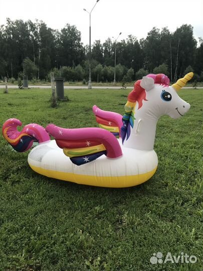 Матрац надувной детский Единорог