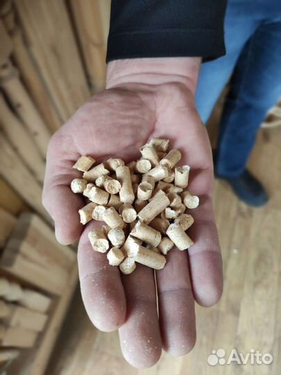 Топливные пеллеты светлые 