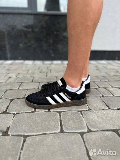 Кроссовки Adidas Handball Spezial Black (36-45)