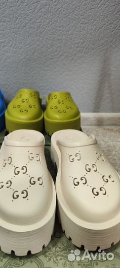 Клоги сабо Gucci