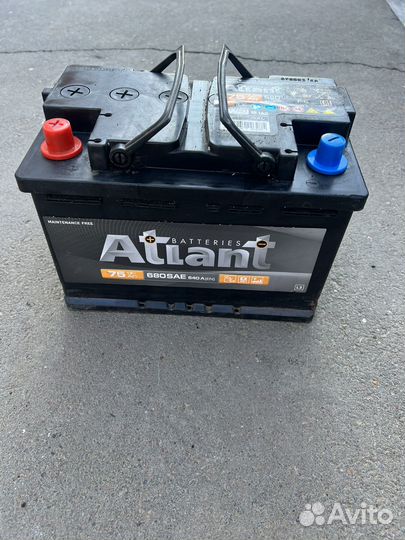 Аккумулятор 6ст-75