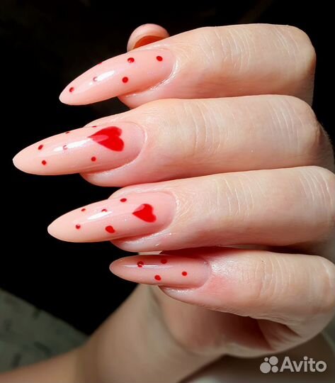 Маникюр покрытие гель лаком