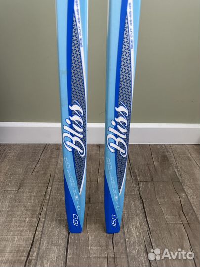 Лыжи беговые nordway bliss 160 с креплениями