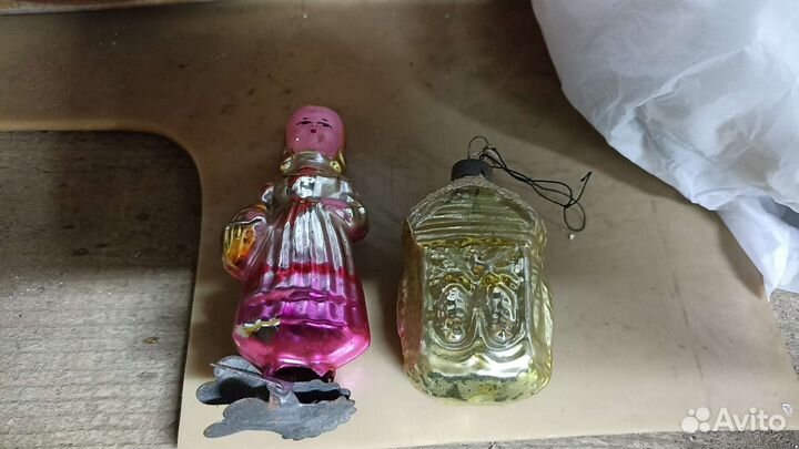 Елочные игрушки СССР