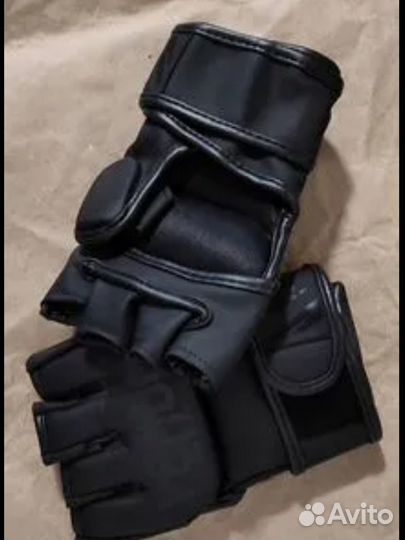 Перчатки мма, битки venum кожа и кож. зам новые