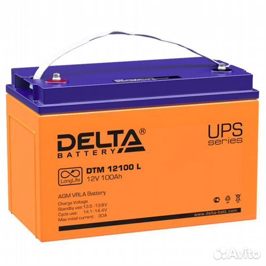 Система резервирования eltena+Delta 1000ва/100А*ч