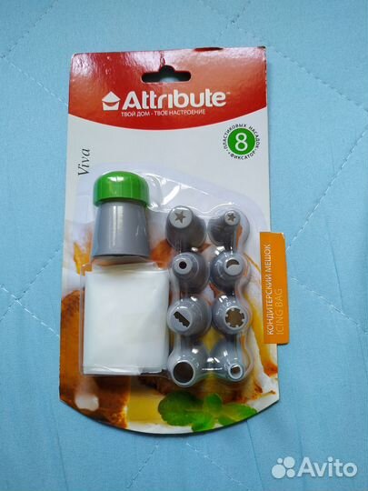 Кондитерский мешок с насадками новый