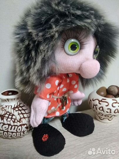 Сувенир Домовой, интерьерная кукла (ручная работа)