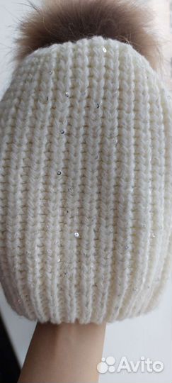 Шапка зимняя женская