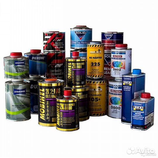 Материалы для покраски авто