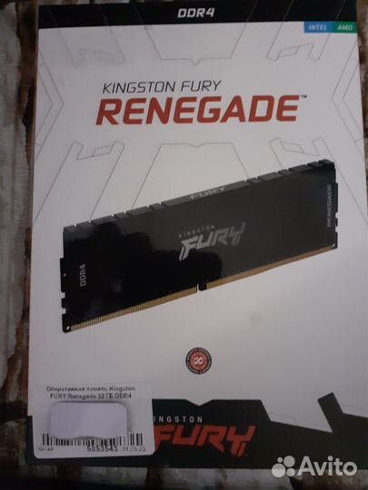 Материнская плата с процессором и памятью