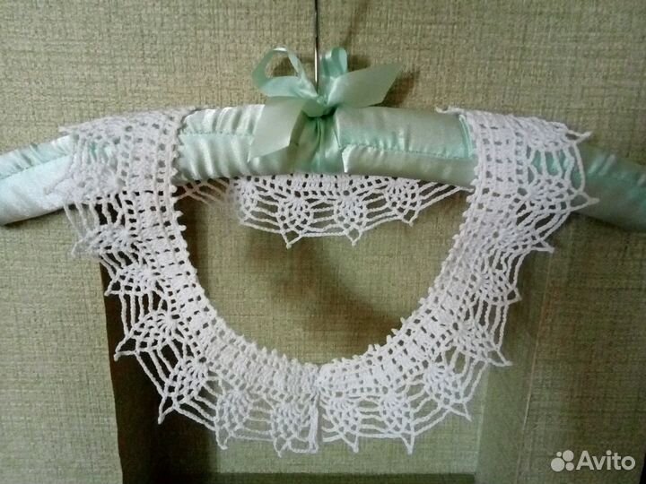 Воротнички ажурные вязаные