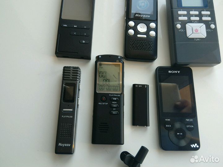 Диктофон-мп3 плеер, стерео,новый