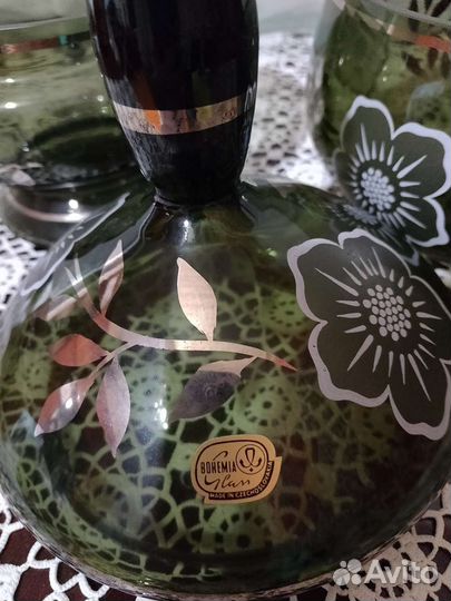 Богемия салатик и ваза для мороженого