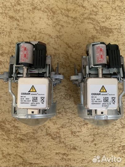 Биксеноновые линзы с лампами