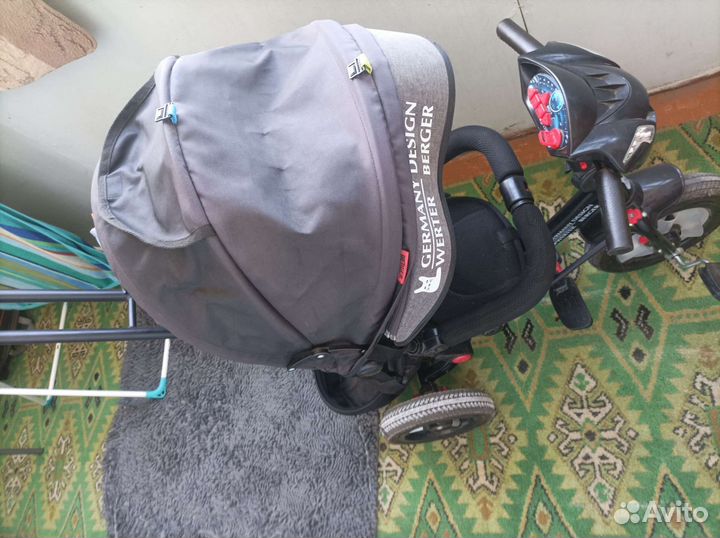 Детский трехколесный велосипед бу