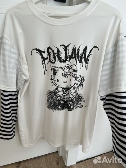 Лонгслив Y2K Hello Kitty