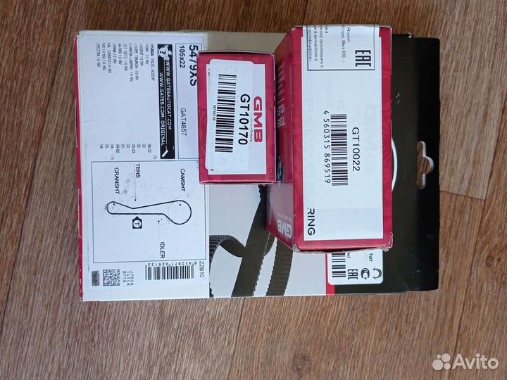 Комплект грм на hyundai accent