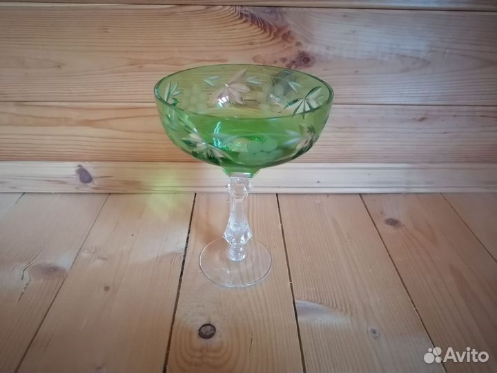 Фужеры, бокалы, рюмки. Хрусталь. СССР