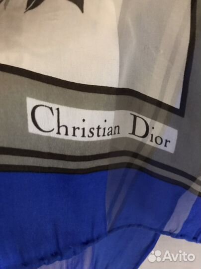 Платок christian dior, escada