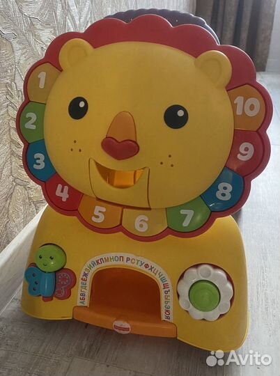 Ходунки/каталка/развивающий лев Fisher Price