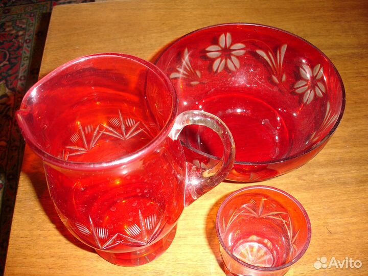 Рубиновое стекло. СССР