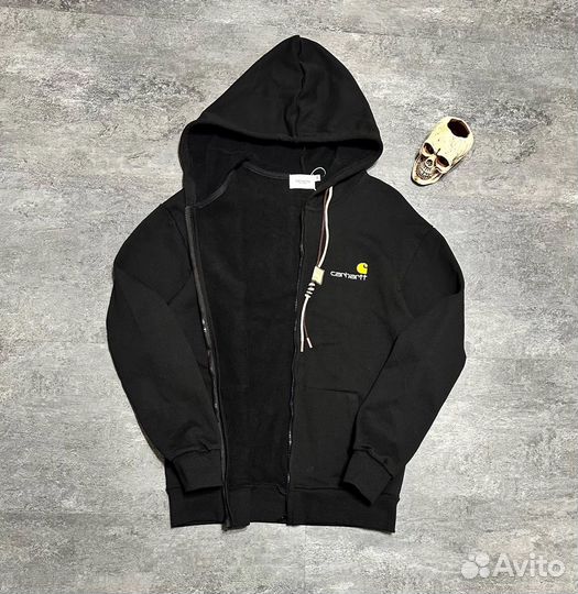 Кофта худи зип Carhartt от 46 до 54