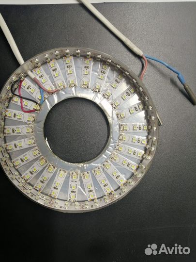 Подсветка к микроскопу светодиод самодельная 12 Вт