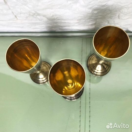 Рюмка серебряная 875 Кубачи