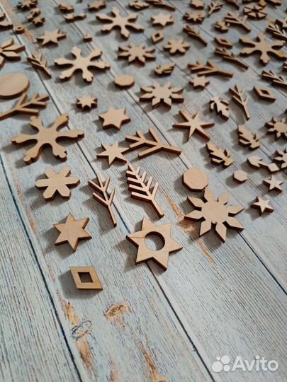 Декор для детского творчества новый год