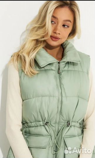 Жилет стеганый утеплённый