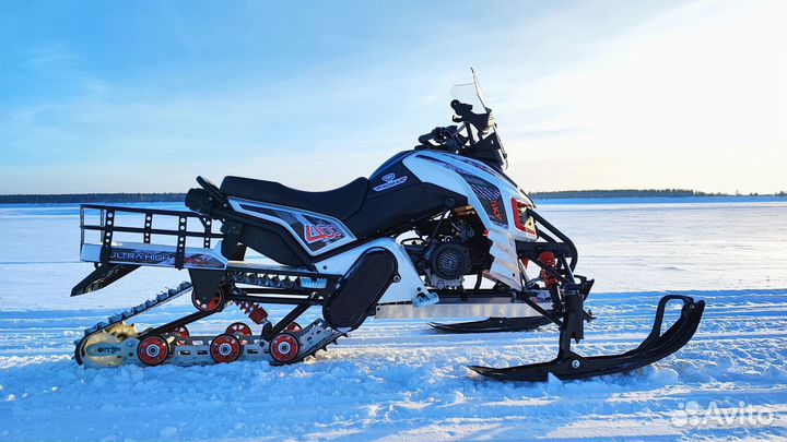 Снегоход promax arctic 400 оранжевый