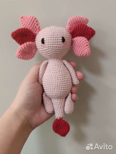 Аксолотль игрушка