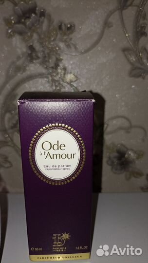 Духи винтаж Доктор Пьер Рико Ode a 'l Amour