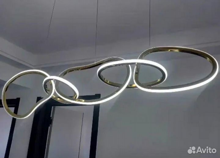 Светильник (люстра) Kink Light Сена хром