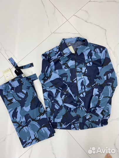 Камуфляж летний синий (кукла ) Покров