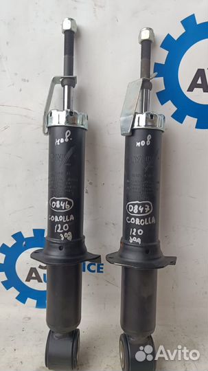 Toyota Corolla e120 01-07 Амортизатор задний L R